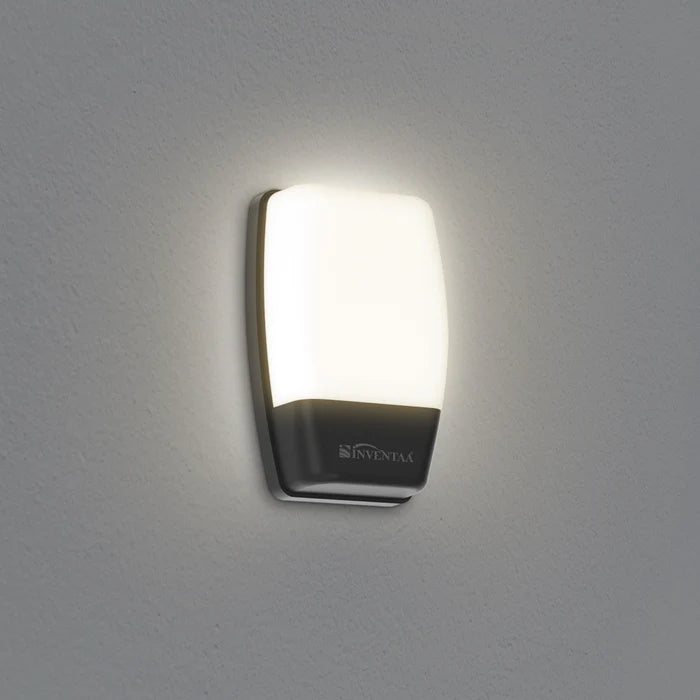 INVENTAA Exla LED Bulkhead Light – 12W & 20W Outdoor Wall Light