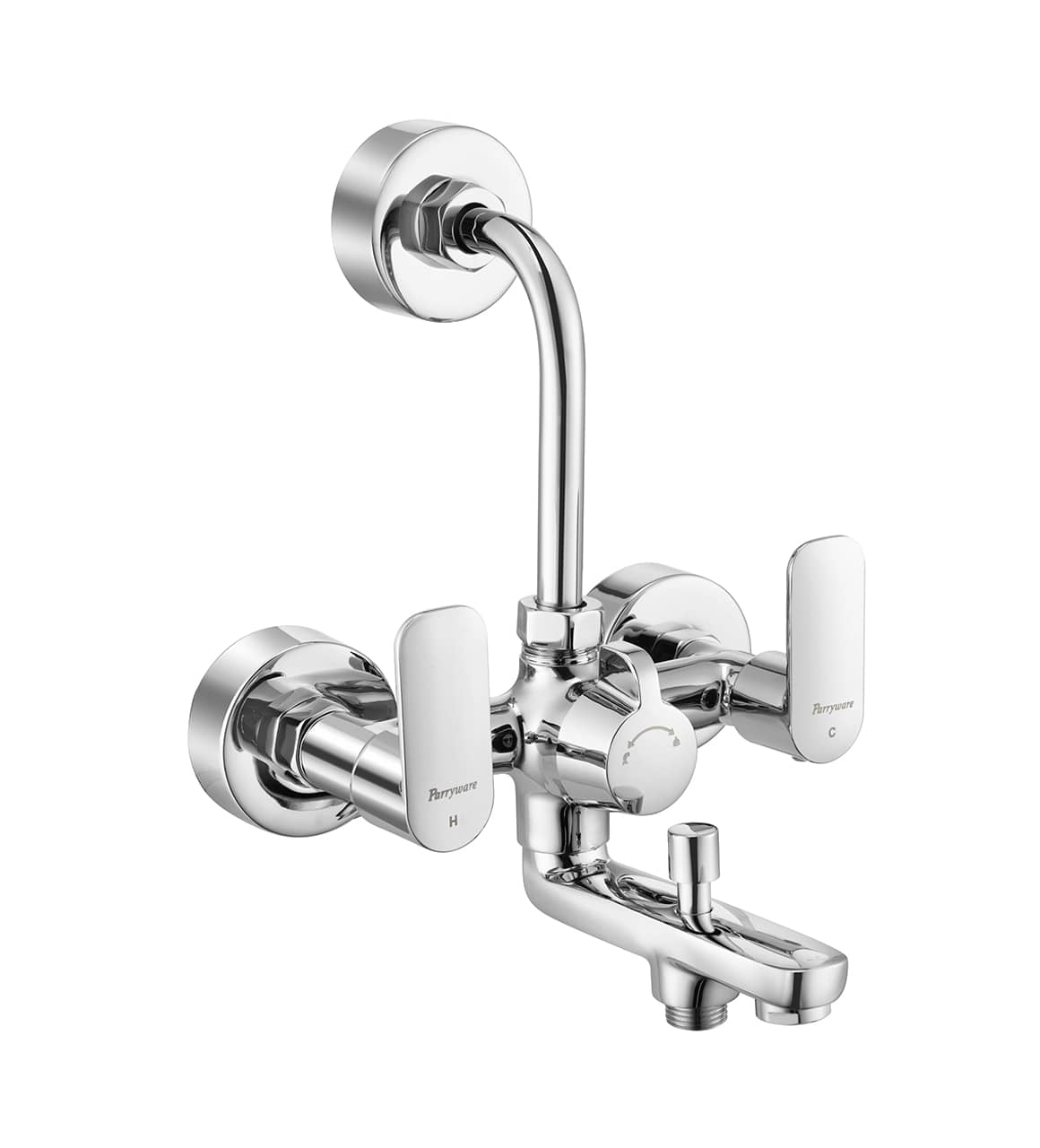 Parryware Cardinal Wall Mixer 3 in 1 Half Turn G5417A1