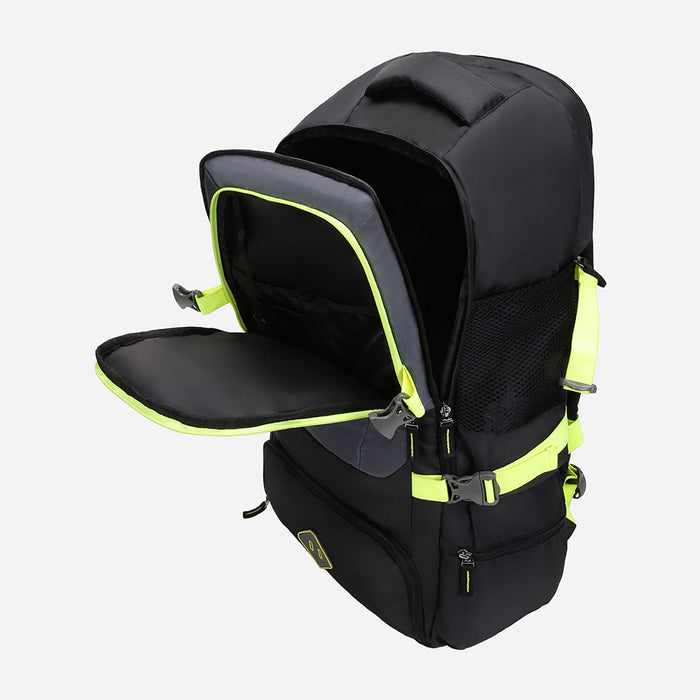 Safari Hulk 50L Black Overnighter Travel Backpack with Laptop Compartment-dealsplant