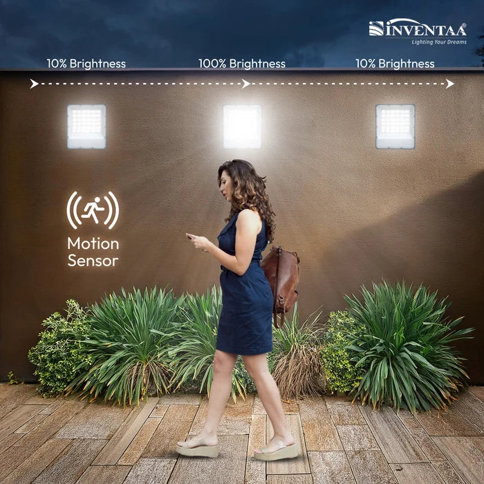 INVENTAA Mithra Solar Wall Light – Premium Outdoor Wall Mount Solar LED Light