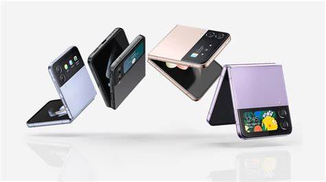 Dealsplant Samsung Galaxy Z Flip 4 Case (2022), Hard shell case Semi-Transparent PC Case-Mobile Back Case-dealsplant