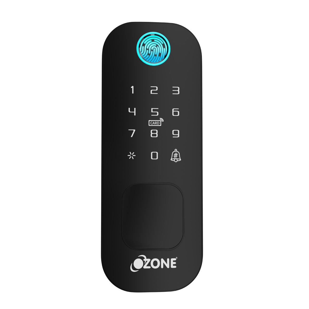 Ozone Double Sided Fingerprint Rim Lock-Internet Security-dealsplant