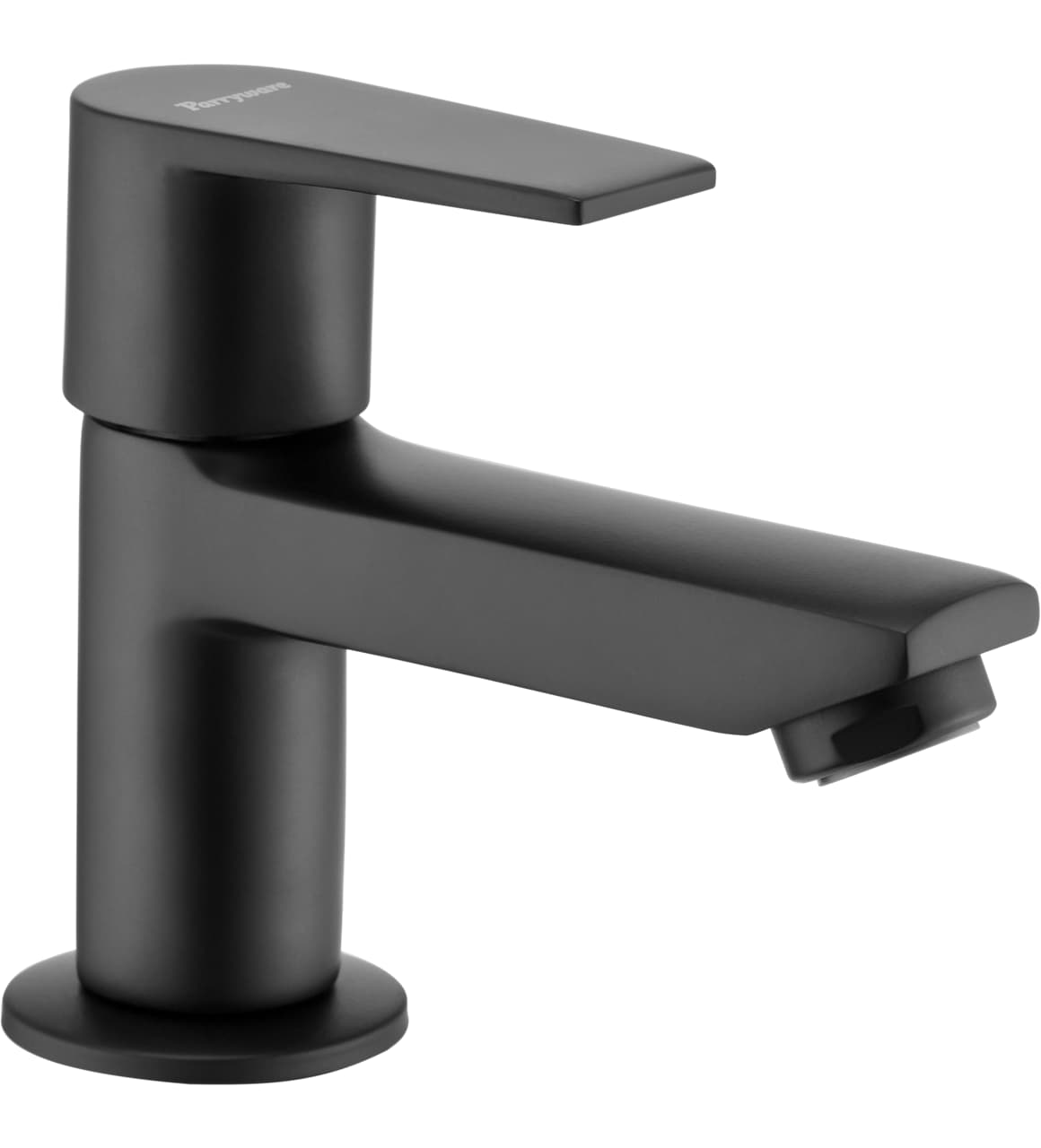 Parryware PRASEO Pillar Cock shiny Balck G58017C