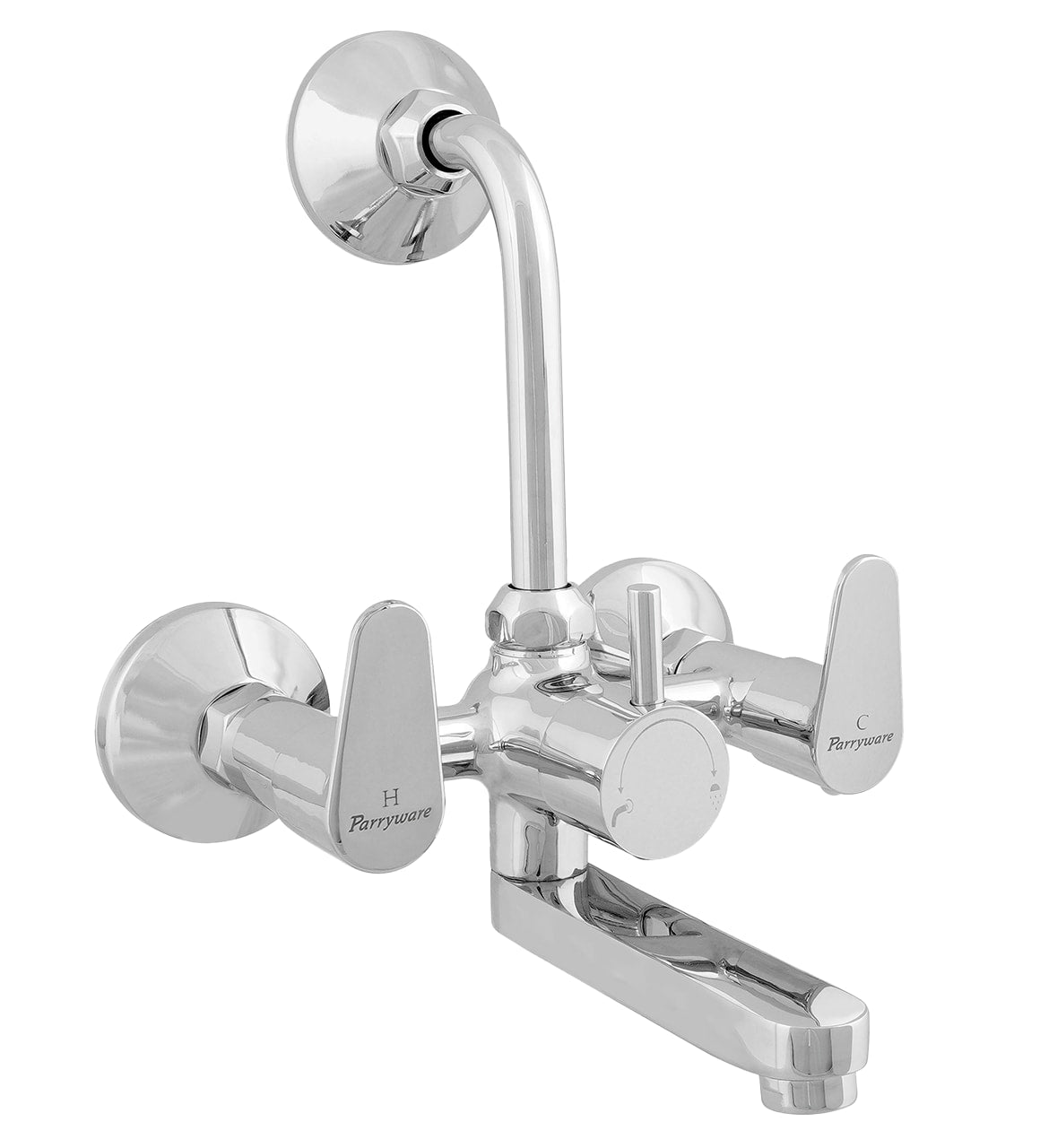 Parryware UNO Wall Mixer 2 in 1 With Wall Flange T5016A1