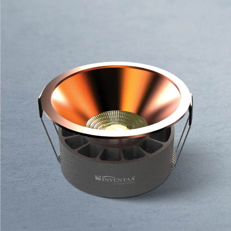 INVENTAA Teko Mini COB Downlight – 7W 12W | Cool Warm Neutral