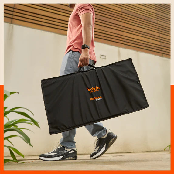 Bathla X-TEND 12.5 ft Aluminium Telescopic Ladder (13 Step - 3.8 Mtr)-ladder-dealsplant