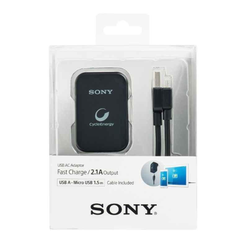 Sony CP-AD2/BC 2.1A Fast Charger with 1.5m Micro USB Cable