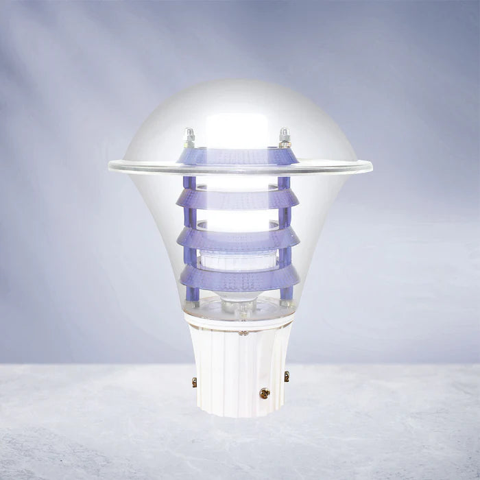 Inventaa Viva Cute 12W LED Post Top Gate Light — Modern Outdoor Entrance Light with 1-Year Warranty