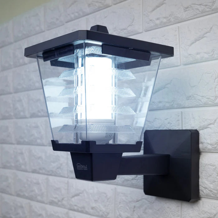 Inventaa Wall Glasis 12W LED Wall Gate Light — Square Design, Modern Entrance Light with 1-Year Warranty