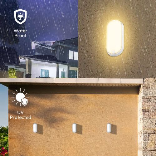 INVENTAA Ora Bulkhead LED Light for Gardens-Outdoor Lighting-dealsplant