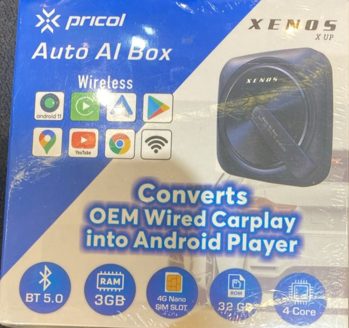 pricol Wireless CarPlay Adapter AI Box for Car with OEM Wired to Wireless CarPlay Android-dealsplant