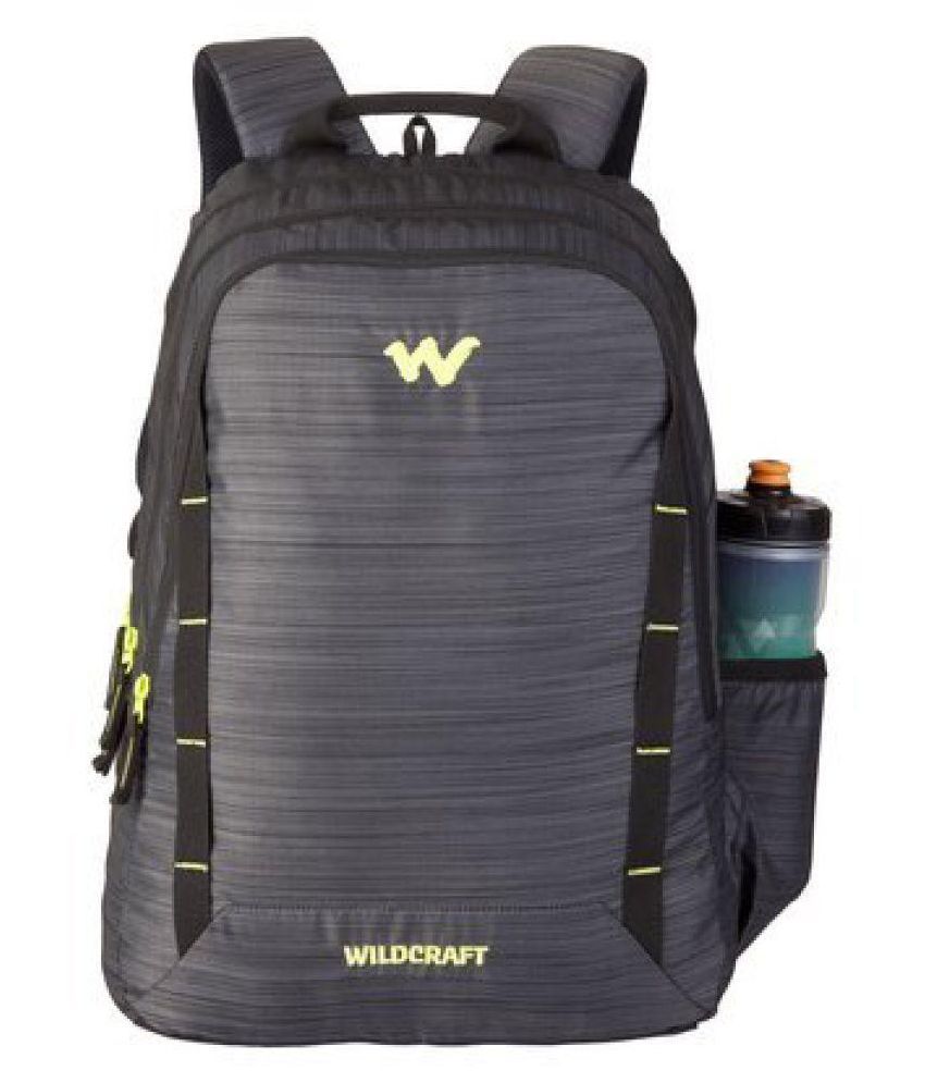 Wildcraft 7 Flare Unisex Black WC 7 Flare Solid Backpack-softy bags-dealsplant