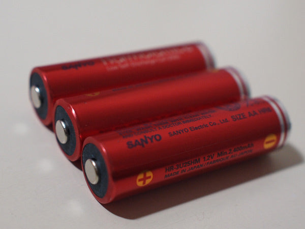 Sanyo Harmolattice 1.2V 2500mAh AA Rechargeable Battery (Pack of 2)