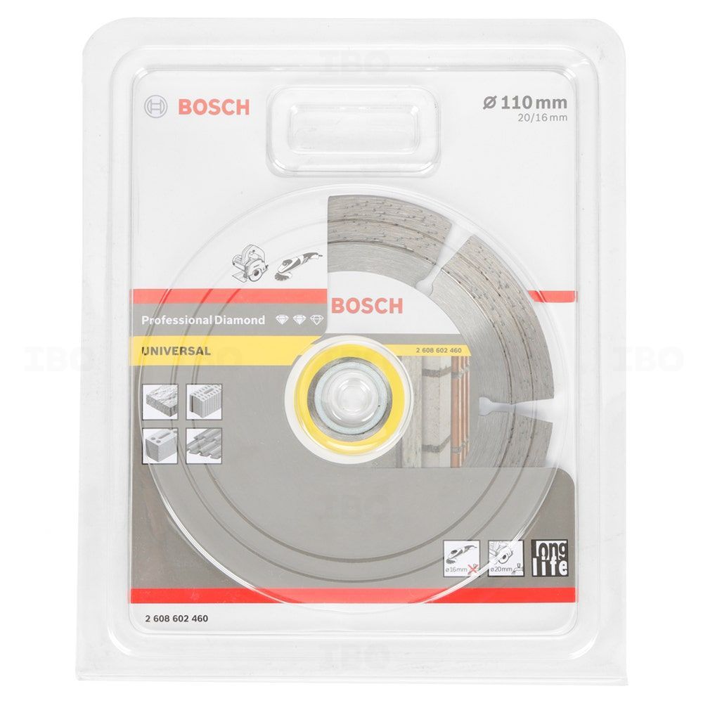Bosch 2608602460 110x16/20x12mm Segment Diamond Cutting Blade-Segment Diamond Cutting Blade-dealsplant