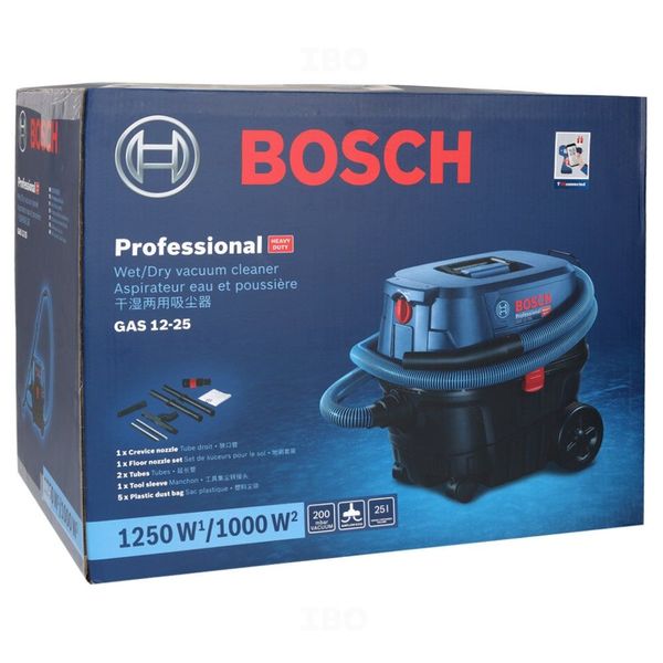 Bosch GAS 12-25 1250 W 21 L Vacuum Cleaner-Vacuum Cleaner-dealsplant