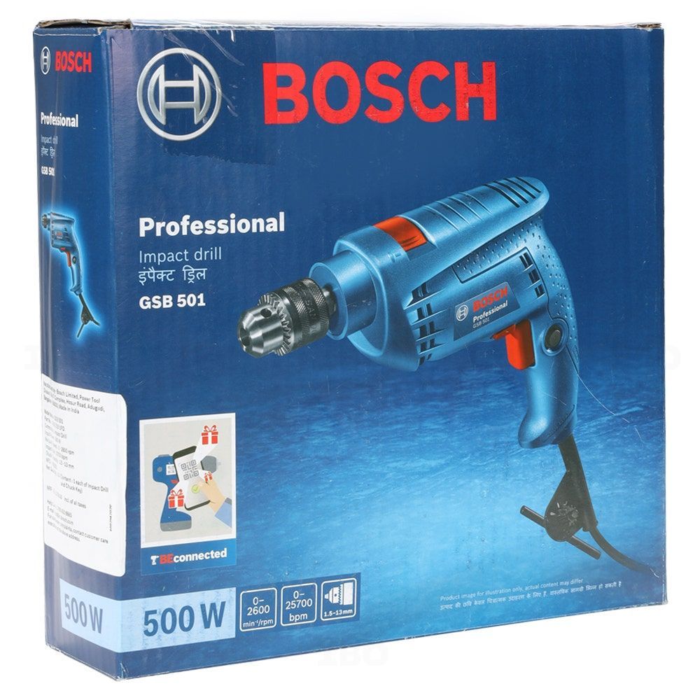 Bosch GSB 501 500 watts 13 mm Impact Drill-Power tools,Impact Drill-dealsplant