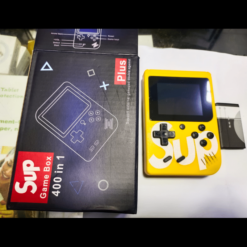 SUP X Game Box 400: 400 Games in 1 Console RED-VIDEOGAME-dealsplant