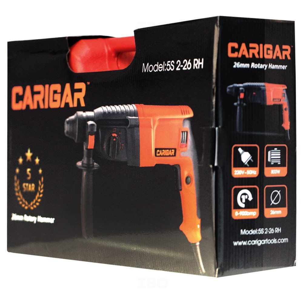 Carigar 5S 2-26 RH 800 watts 26 mm Hammer Drill-Hammer Drill-dealsplant
