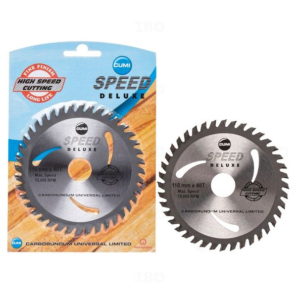 Cumi Speed Deluxe 125x1.5x20mm 40 Teeth Ultra Thin Wood Cutting Blade-Wood Cutting Blade-dealsplant