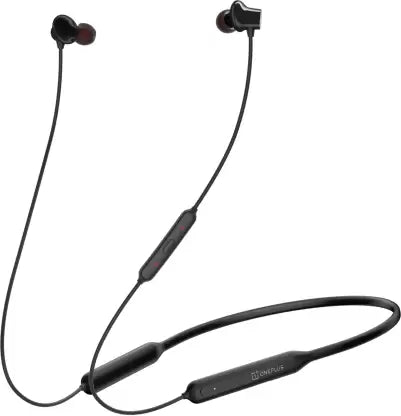 OnePlus Bullets Wireless Z Bluetooth Headset Black-BLUETOOTH HEADPHONES-dealsplant