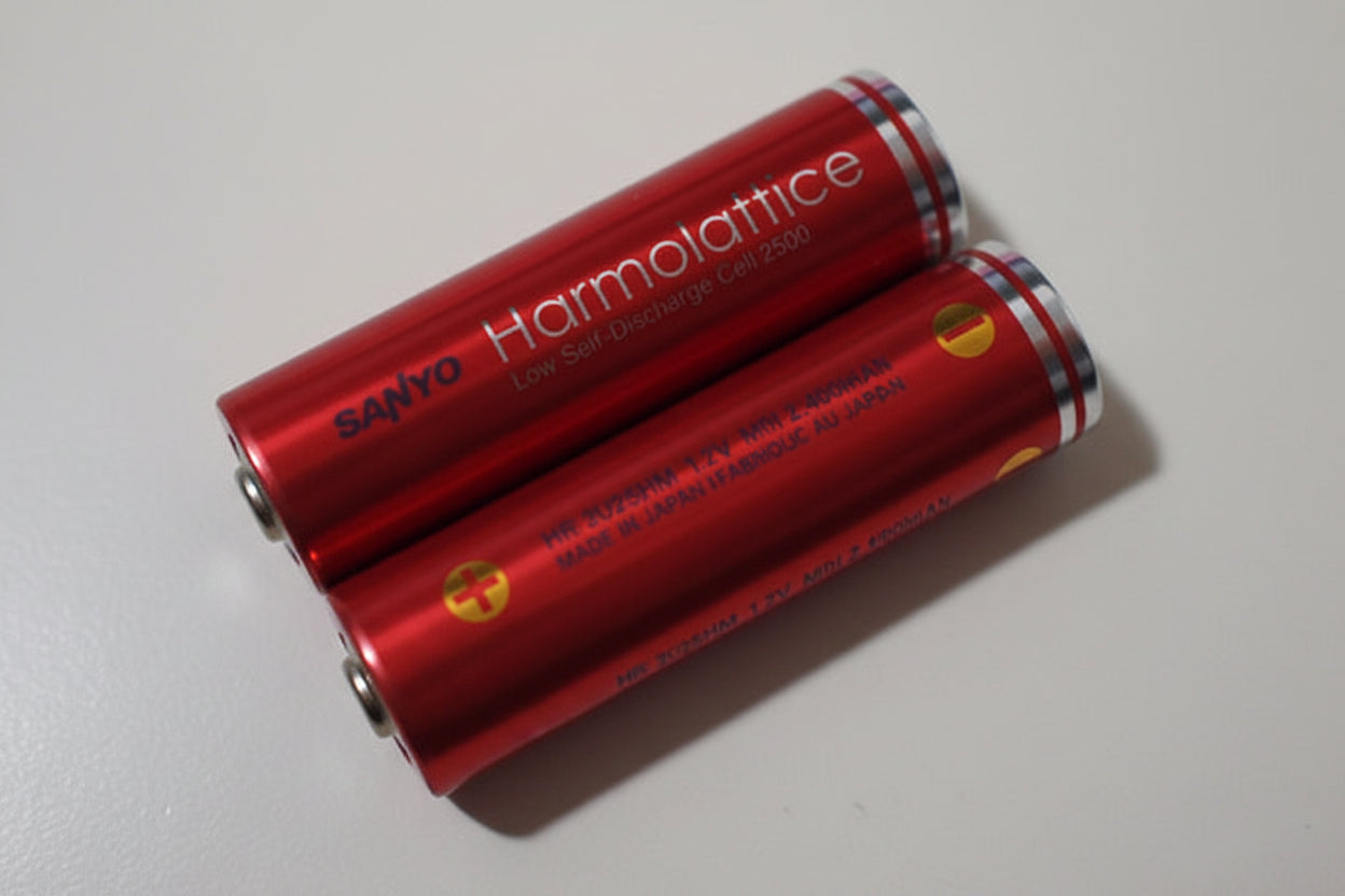 Sanyo Harmolattice 1.2V 2500mAh AA Rechargeable Battery (Pack of 2)