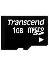 Transcend 1GB Micro SD Memory Card (TS1GUSDC)