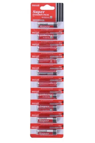 Maxell Superpower Ace Red AA R06 1.5V Zinc (pack of 10 pcs)-Battery-dealsplant