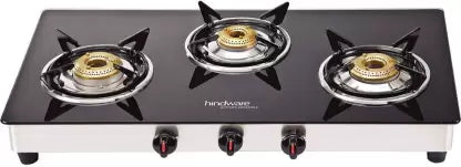 Hindware Neo GL 3B Stainless Steel Automatic Gas Stove (3 Burners)-Burner Gas Stove-dealsplant