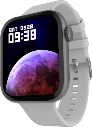 Fire-Boltt Fighter 1.81'' Bluetooth Calling Smartwatch 118 sports modes, AI Voice Assistant Smartwatch (Grey Strap, Free Size)-Smart Watch-dealsplant