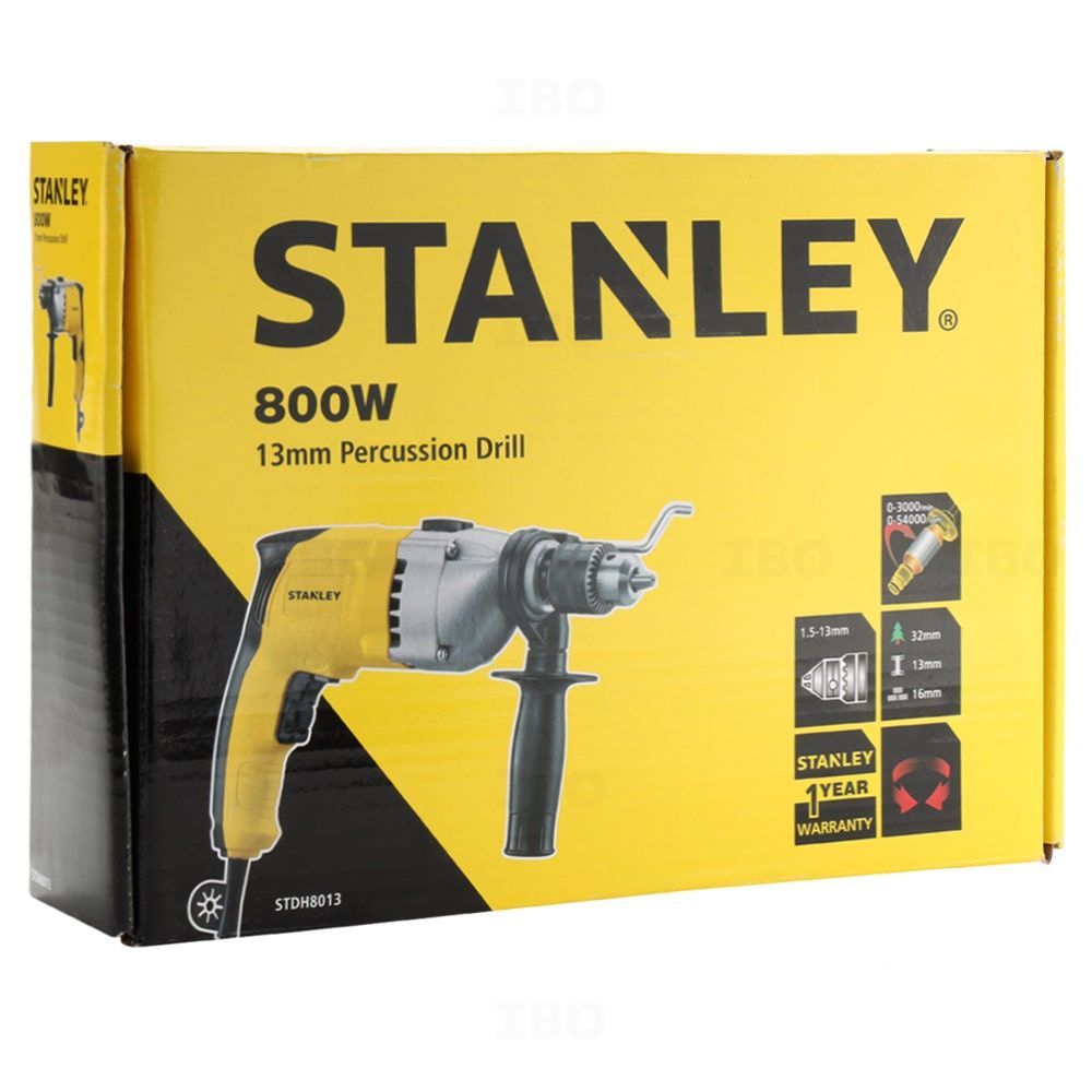 Stanley STDH8013-IN 800 watts 13 mm Hammer Drill-Hammer Drill-dealsplant