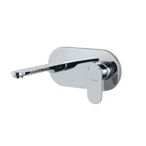 Jaquar Opal Prime Exposed Part Kit of Single Lever Basin Mixer Chrome OPP-15233NKPM Consisting of Operating Lever, Cartridge Sleeve, Wall Flange, Nipple & Spout-Exposed Part Kit of Single Lever-dealsplant