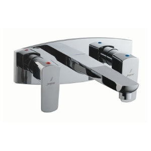 Jaquar Kubix Prime Two Concealed Stop Cocks KUP-35433PM with Basin Spout (Composite One Piece Body)-Concealed Stop Cock-dealsplant
