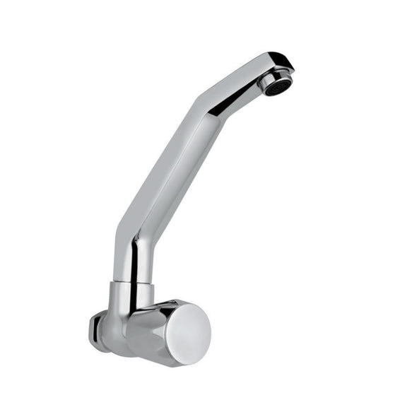 Jaquar Continental Sink Tap Chrome CON-357KN with Swivel Raised J Shaped Spout-sink tap-dealsplant