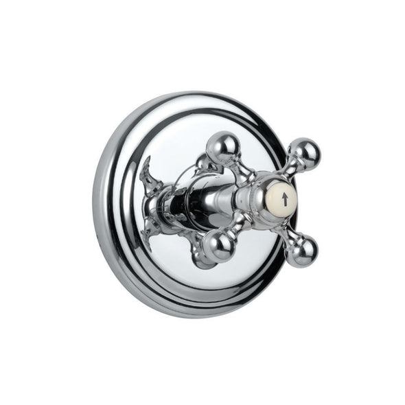 Jaquar Fusion Two Way In Wall Diverter Chrome QQT-7421 with built in non return valve-Diverter-dealsplant