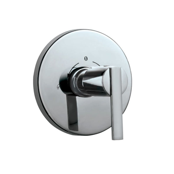 Jaquar Fonte 2 Way In Wall Diverter Chrome FON-40421 with Built-in Non Return Valve-2 Way In Wall Diverter-dealsplant