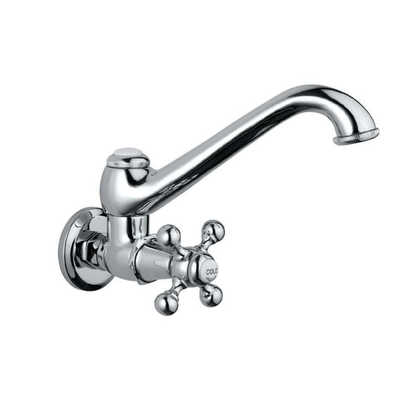 Jaquar Queen’s Sink Tap Chrome QQT-7347 with Regular Swivel Spout-sink tap-dealsplant
