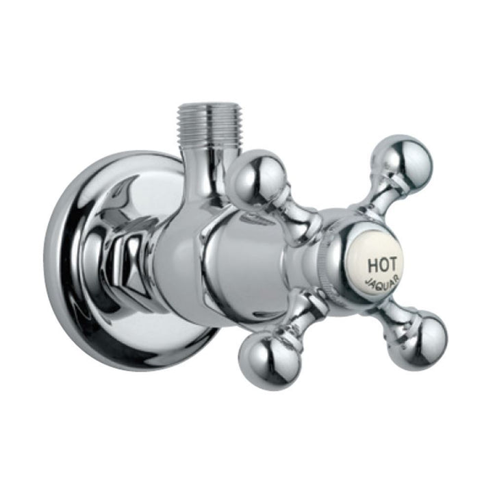 Jaquar Queen’s Angular Stop Cock QQT-7053 Chrome with Wall Flange-Angular Stop Cock-dealsplant