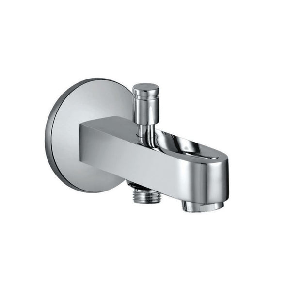 Jaquar Fusion Bath Spout Chrome SPJ-29463 with Diverter & Wall Flange-Bath Spout-dealsplant