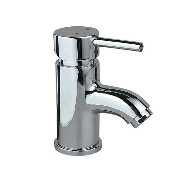 Jaquar Florentine Single Lever Basin Mixer Small Spout FLR-5003B without Popup Waste System with 450mm Long Braided Hoses-Basin Tap-dealsplant