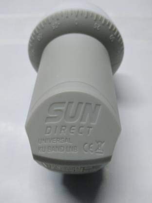 Sun Direct Original Universal Ku-Band Single LNBF For all DTH, Dish TV, Sun direct hd Tata Sky, Airtel, Videocon, DTH Free To Air-Band Single-dealsplant