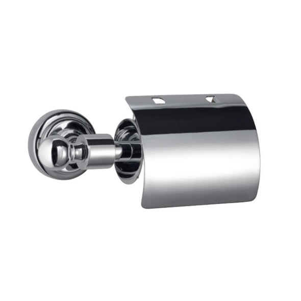 Jaquar Queen's Toilet Roll Holder AQN-7753 With Flap Chrome-toilet paper holder-dealsplant