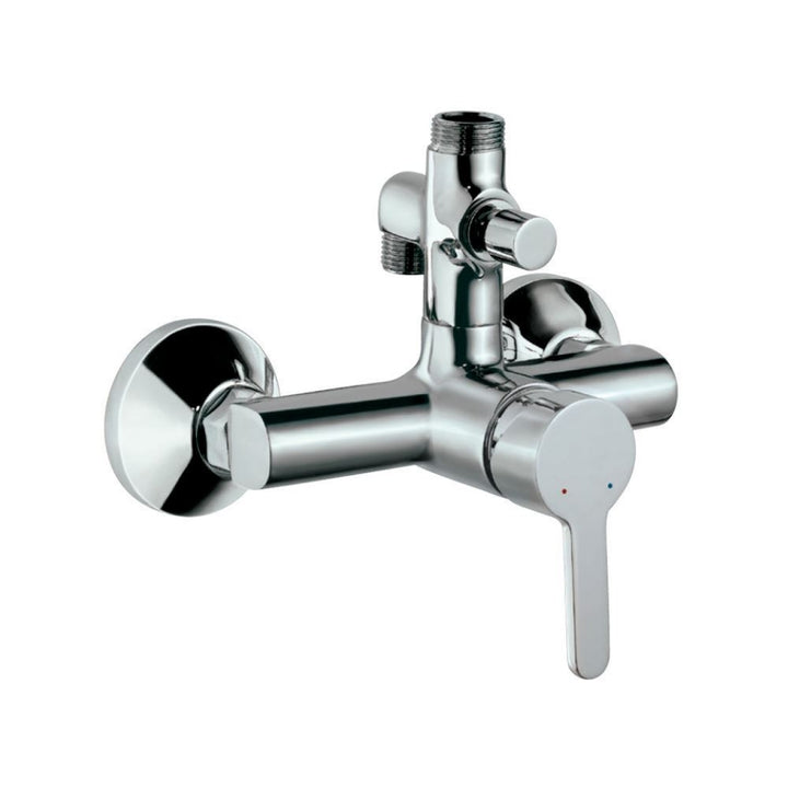 Jaquar Fusion Single Lever Shower Mixer FUS-29145 with Provision For Connection to Exposed Shower Pipe-Shower Mixer-dealsplant