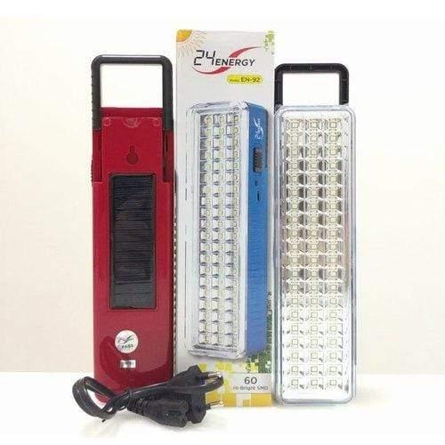 24 Energy Plastic EN-92 60-LED Emergency Light, with dual power-LED Light Bulbs-dealsplant