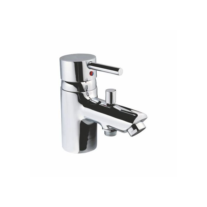 Jaquar Mixer and Diverter Florentine FLR 5107B Tub Mounted With Exposed Provision For Connection to Hand Shower With 450mm Long Braided Horses-Mixer and Diverter-dealsplant
