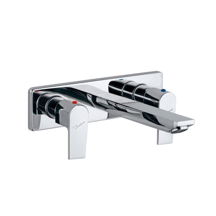 Jaquar Aria Built In Two In Wall Stop Valves ARI-39433 with Basin Spout-Wall Stop Valves-dealsplant