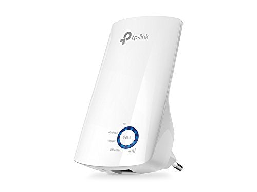 TP-Link TL-WA850RE N300 Wireless Range Extender, Broadband/Wi-Fi Extender, Wi-Fi Booster/Hotspot with 1 Ethernet Port, Plug and Play, Built-in Access Point Mode-Router & Networking-dealsplant