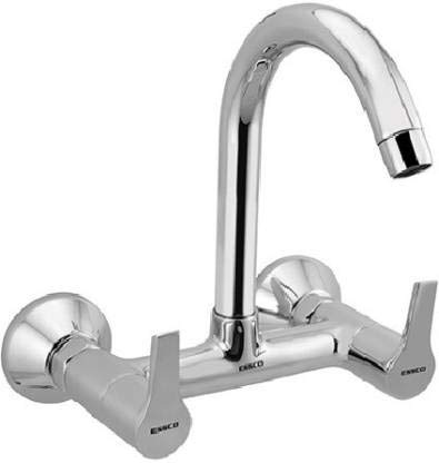 Essco Jaquar Group - Aspire Sink Mixer with Swinging/Rotatable Spout (Wall Mounted Model) with connecting Legs & Wall Flanges (APR-101309) Mixer Faucet (Wall Mount Installation Type)-sink mixer-dealsplant