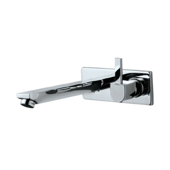 Jaquar D'Arc Exposed Part Kit of Single Concealed Stop Cock Chrome DRC-37441K Consisting of Operating Lever, Cartridge Sleeve, Wall Flange (with Seals)-Single Lever Concealed-dealsplant