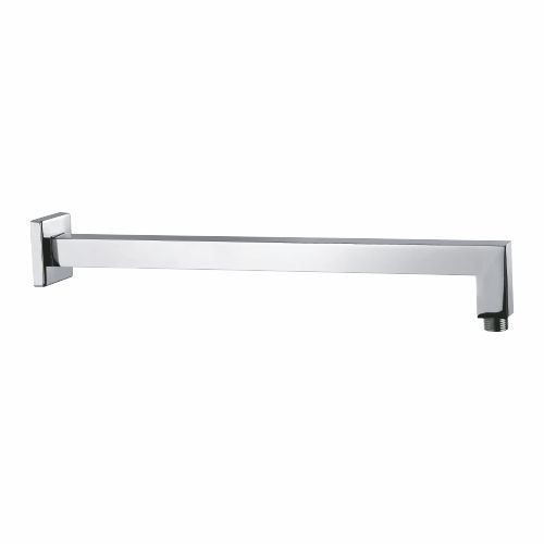 Jaquar Shower Arm Showers Chrome SHA-455L600 600 x 25 x 25 mm Square Shape For Wall Mounted Showers With Flange-Arm shower-dealsplant