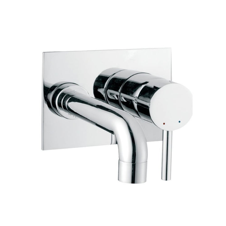 Jaquar Florentine Single Lever High Flow Built In In Wall Manual Valve FLR-5135 with Bath Spout-Wall Manual Valve-dealsplant